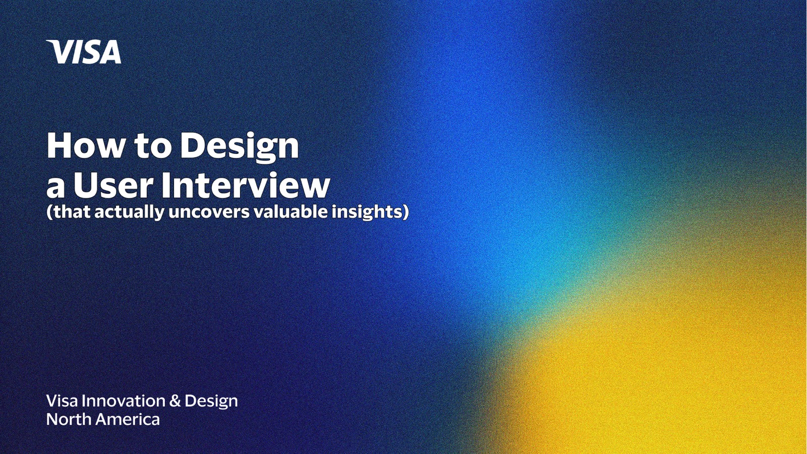 Cover of the research guide, titled How to Design a User Interview (that actually uncovers valuable insights)